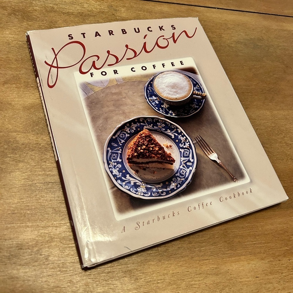 Starbucks passion for coffee recipe book/coffee table book/gift for coffee lover